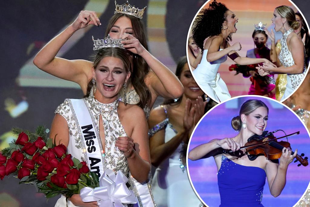 Miss Wisconsin Grace Stank wird Miss America 2023 gekrönt